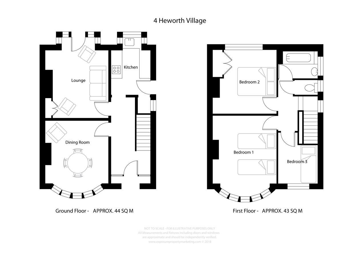 City Apartments - 4 Heworth Village - 3 Bed House York Eksteriør billede